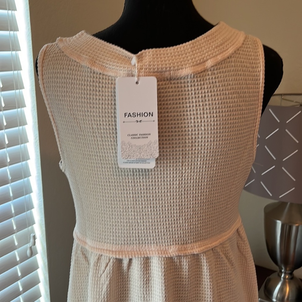 Fashion Ladies dress Cream Medium New with tag - Picture 7 of 11